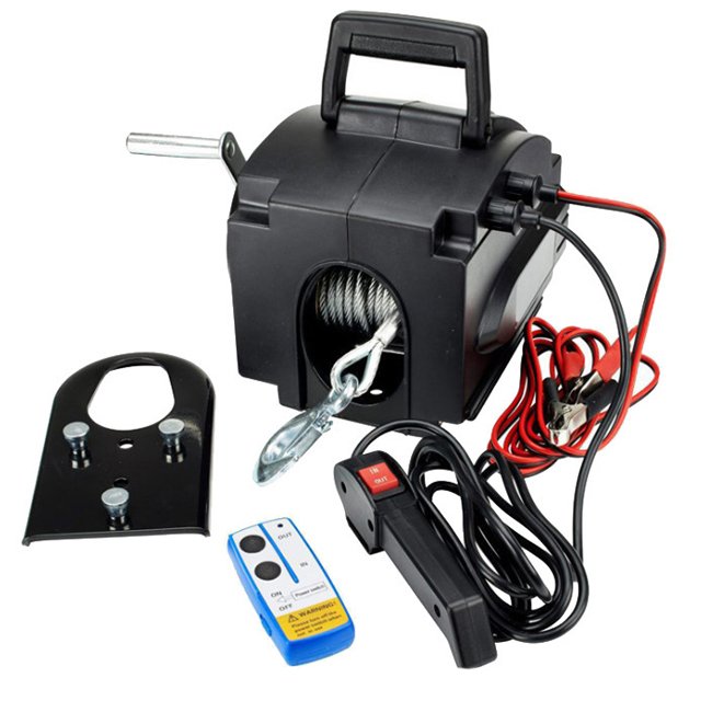 China Manufacture Stainless Steel 3000Lbs 12V Electric Boat Trailer Electric Anchor Winch