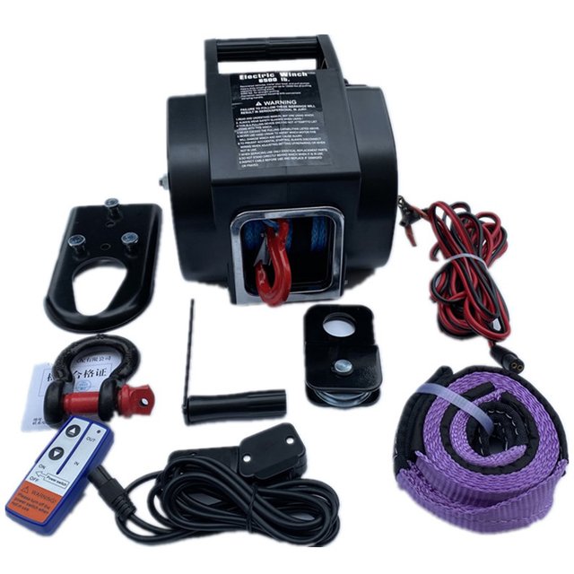China Manufacture Stainless Steel 3000Lbs 12V Electric Boat Trailer Electric Anchor Winch