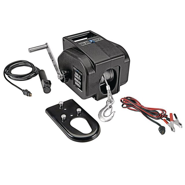 China Manufacture Stainless Steel 3000Lbs 12V Electric Boat Trailer Electric Anchor Winch