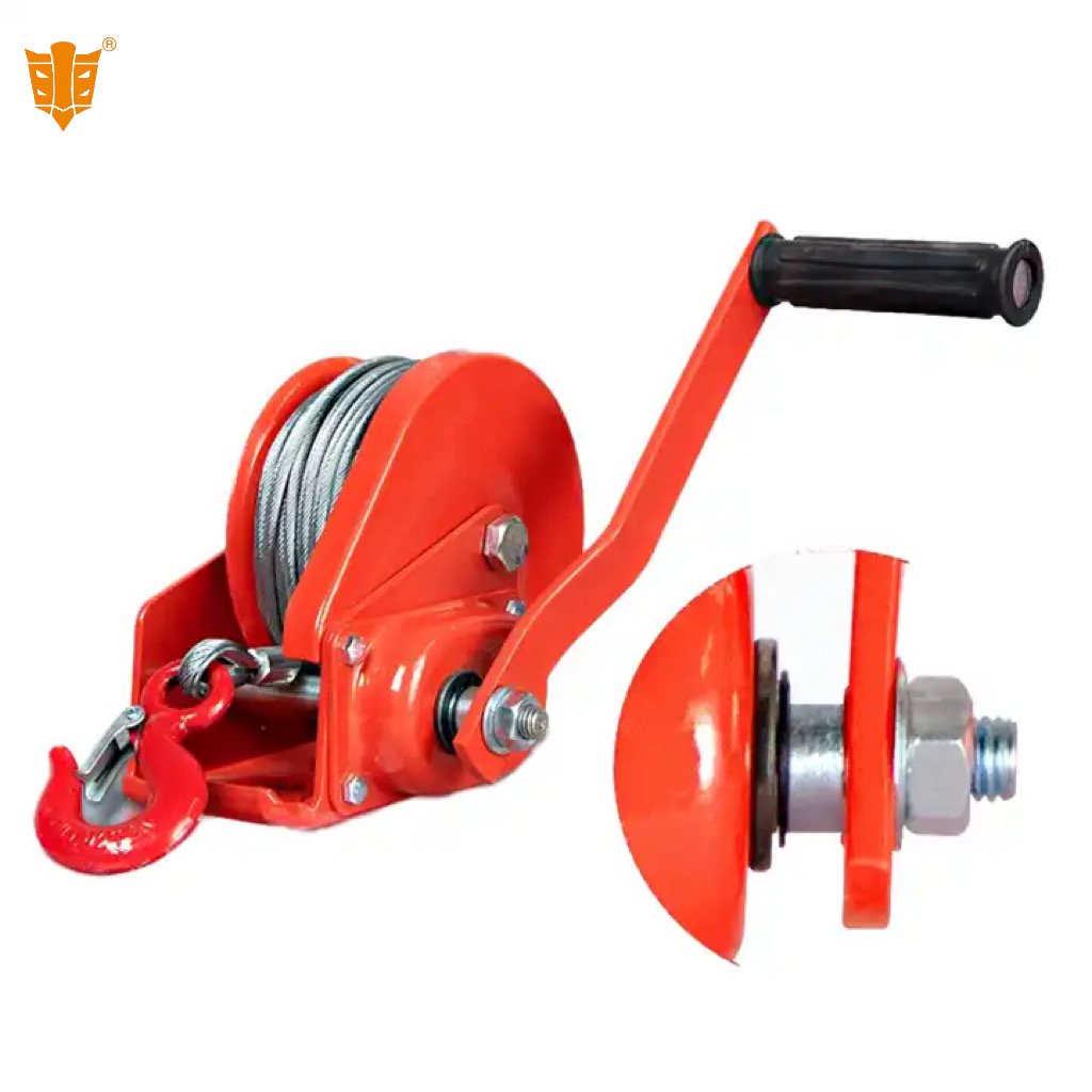 Low Cost Hand Winch Capstan Drill Powered Heavy Duty Marine Trawl Hand Winch Lifting Deployable Hand Winch