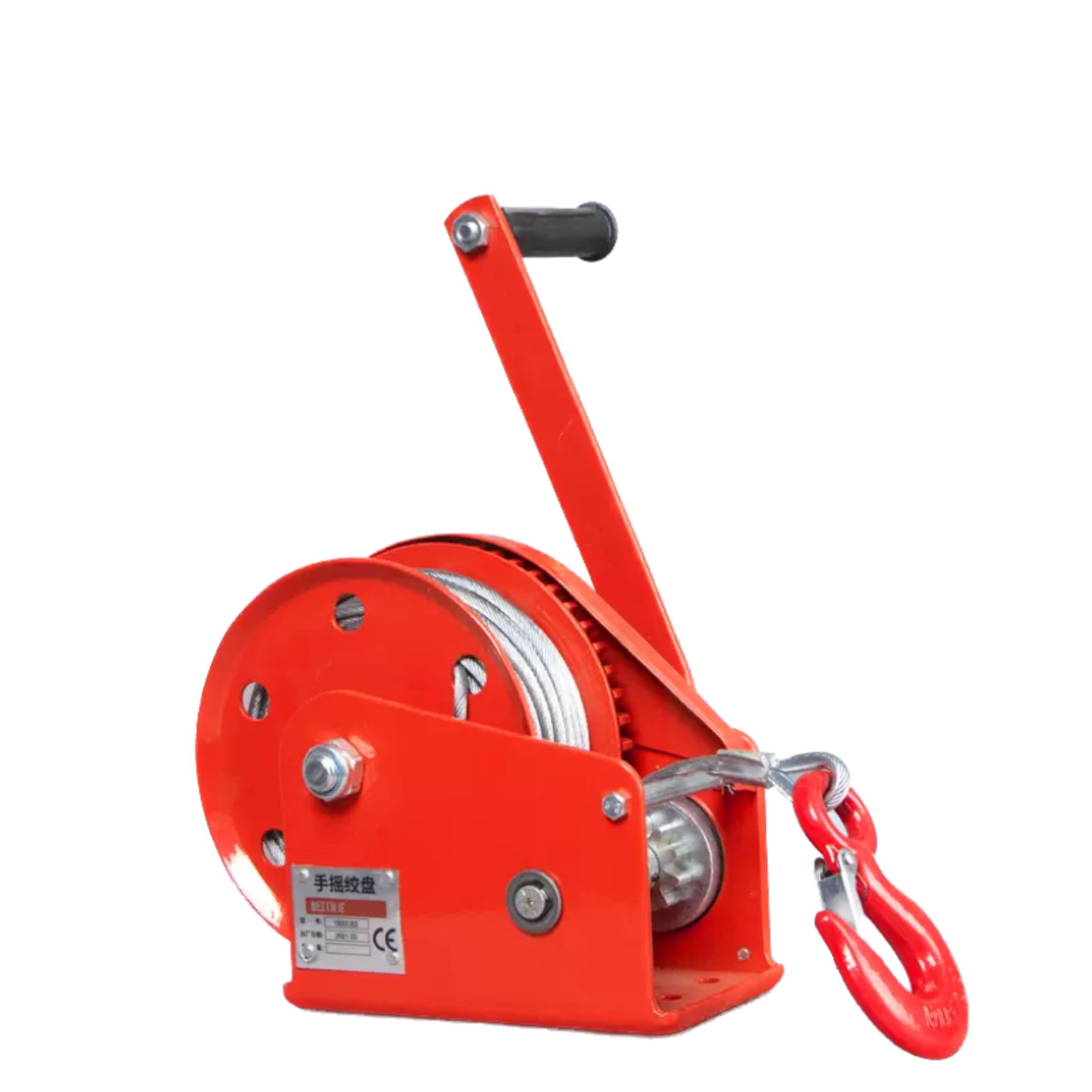 Low Cost Hand Winch Capstan Drill Powered Heavy Duty Marine Trawl Hand Winch Lifting Deployable Hand Winch