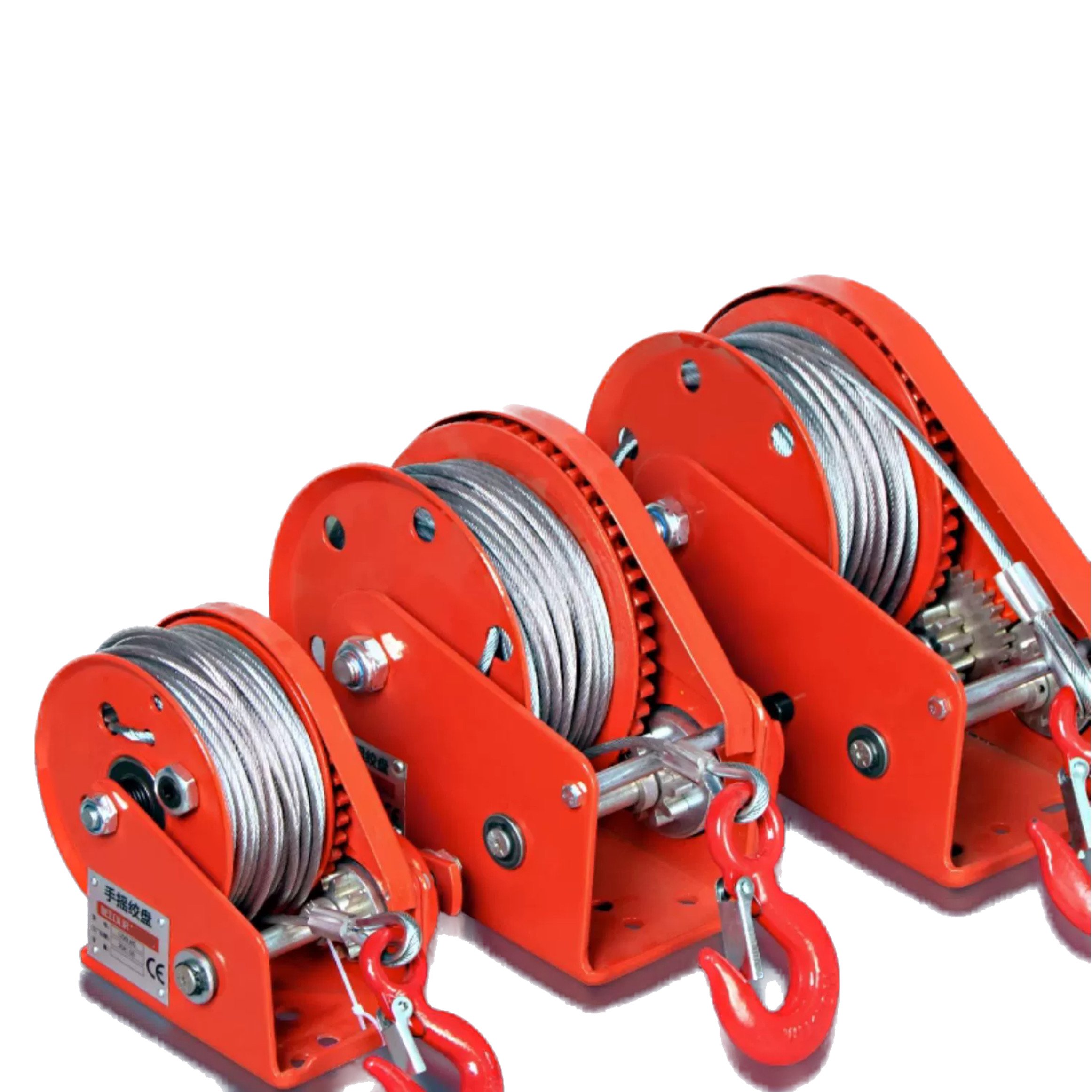 Low Cost Hand Winch Capstan Drill Powered Heavy Duty Marine Trawl Hand Winch Lifting Deployable Hand Winch