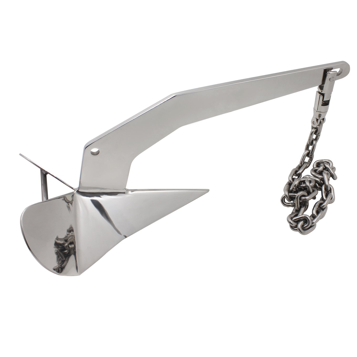 1KG CE Certified Delta Anchor ShengHui Brand Mirror 316 Stainless Steel Anchor for All Types of Ships