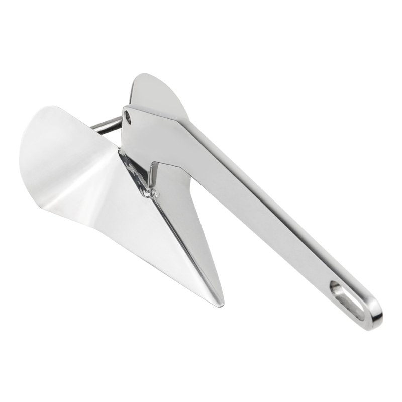 1KG CE Certified Delta Anchor ShengHui Brand Mirror 316 Stainless Steel Anchor for All Types of Ships