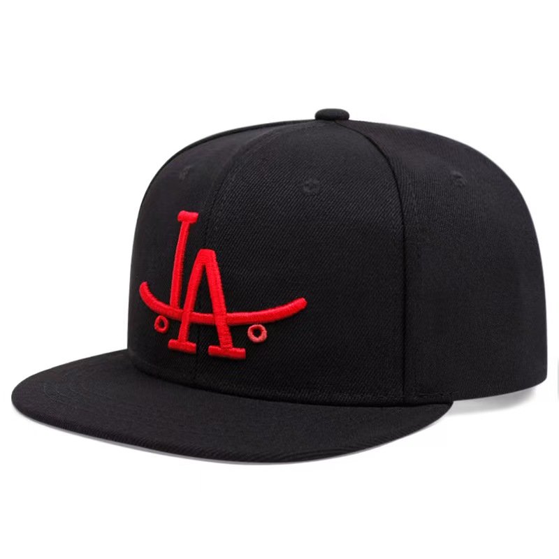 New Fashion High Quality Letter Boat Anchor Embroidery Retro Hip Hop Men's Unisex Style Women's Flat Brim Baseball Cap