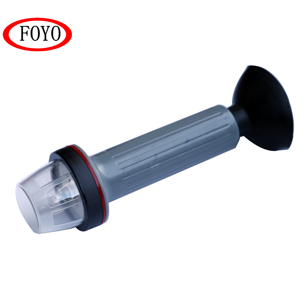 Marine Boat Canoe Kayak Portable Battery Operated All Round Anchor/Stern Light with Incandescent Bulb with Suction Cup Mount
