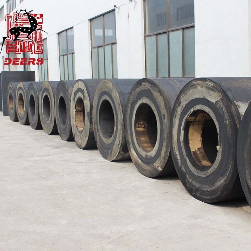 Deers Rubber Round or Cylindrical Fenders Bumper Fender Dia 1200*600mm