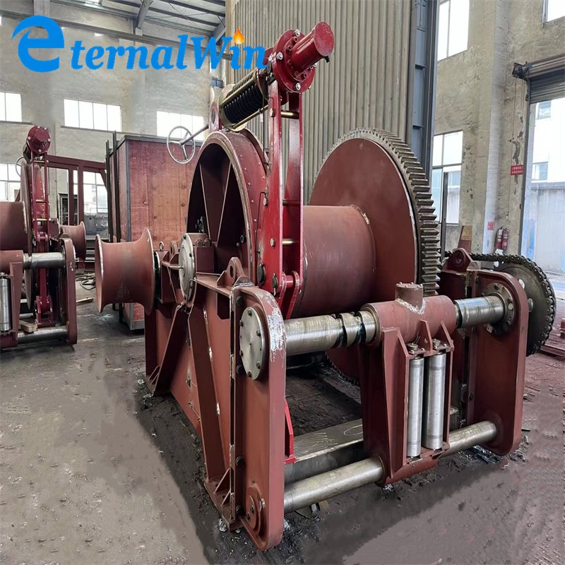 200KN 20Ton Lifting Hydraulic Marine Anchor Winch