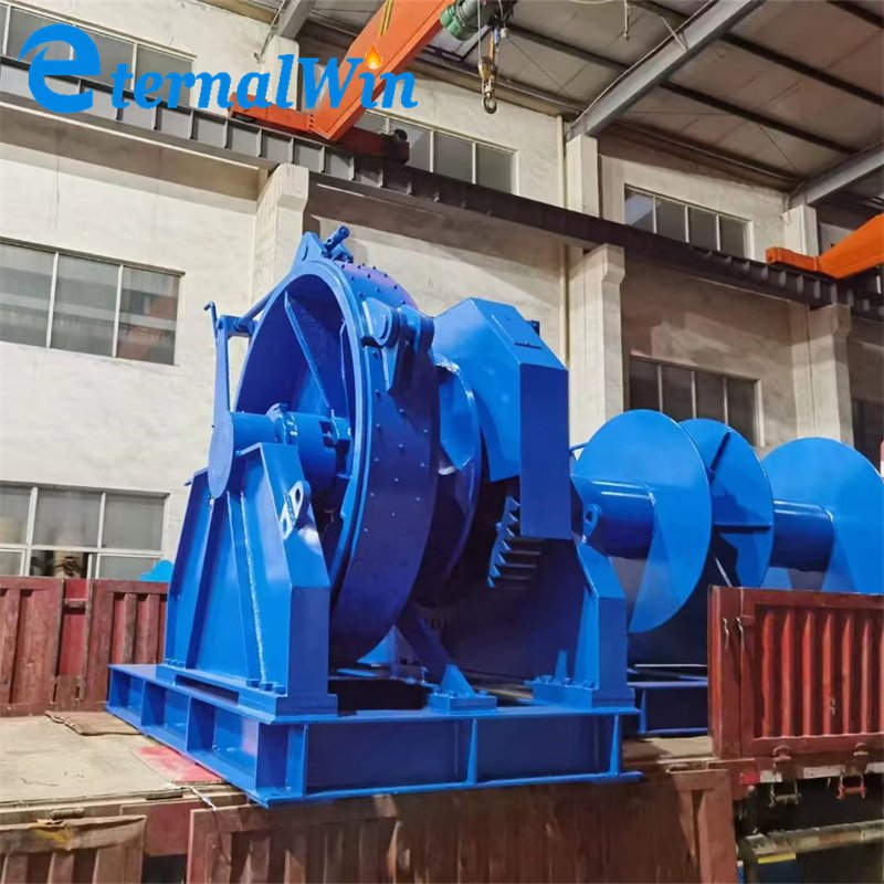 200KN 20Ton Lifting Hydraulic Marine Anchor Winch