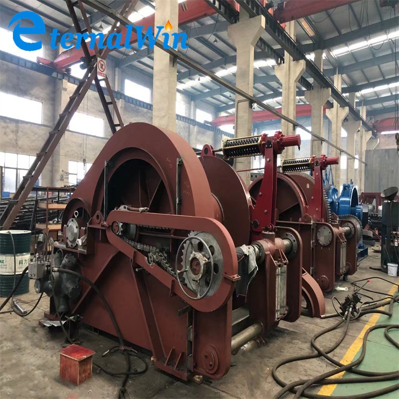 200KN 20Ton Lifting Hydraulic Marine Anchor Winch