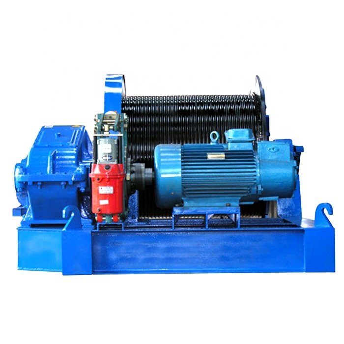 5 Ton JK Type Boat Towing Rope Pulling Slow Fast Electric Hydraulic Winch 10 Ton 20 Ton 45 Ton Good Price