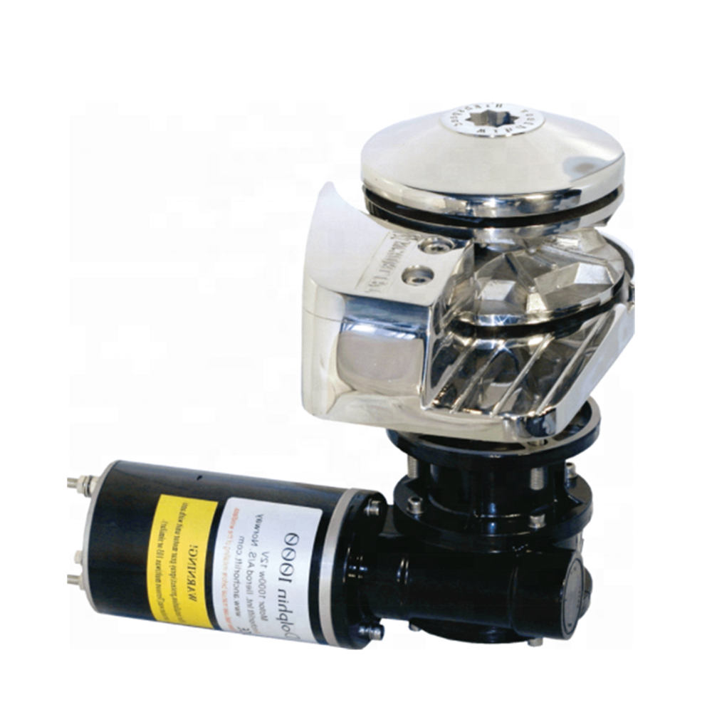 POWER 24v 12v Electric Boat Anchor Winch Wholesale Windlass 600w 1000w 1200w Marine Winches for Boat with Twin Capstan
