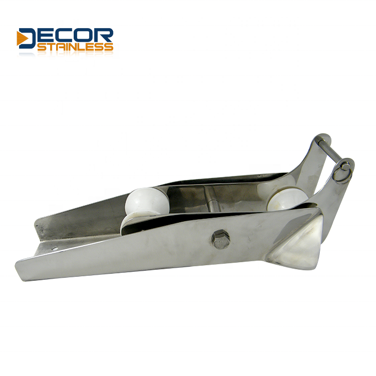 Top Manufacturers Mirror Polish Marine 316 Stainless Steel Folding Style Boat Anchor