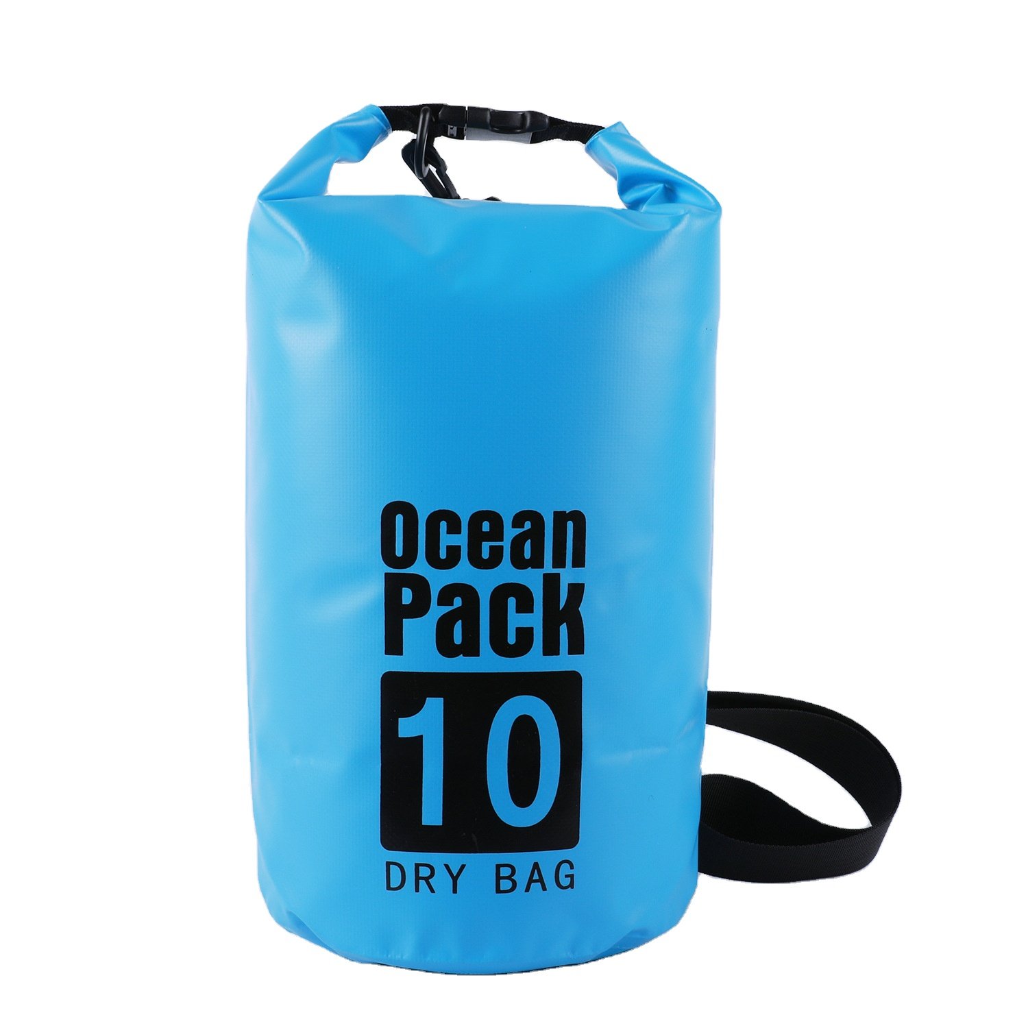 10L Waterproof Dry Bag Water Resistant Rapids Cylinder Sack Storage Pack Pouch Swimming Outdoor Kayaking River Trekking Boating