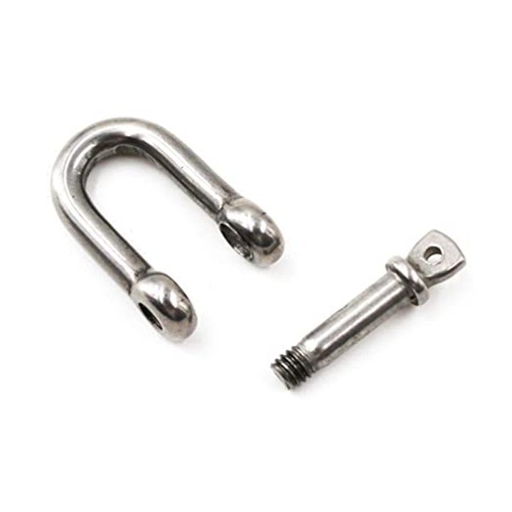 Marine Stainless Steel Dee Shackle Lifting D Shackle Boat Anchor Shackle