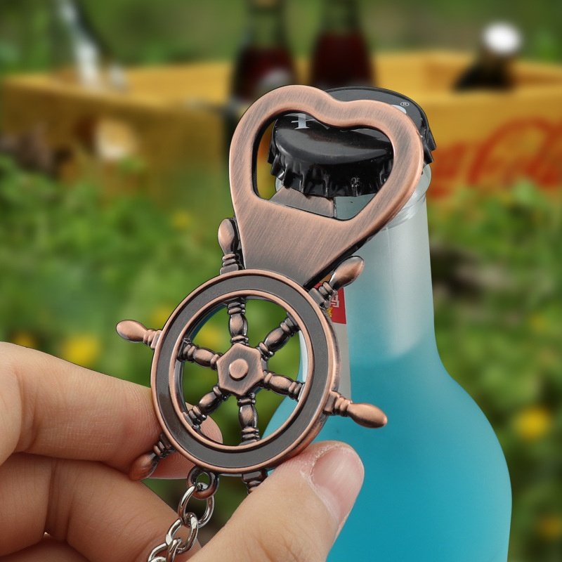 Vintage Boat Anchor Shape Bottle Opener Custom Stainless Steel Keychain Beer Opener Bottles