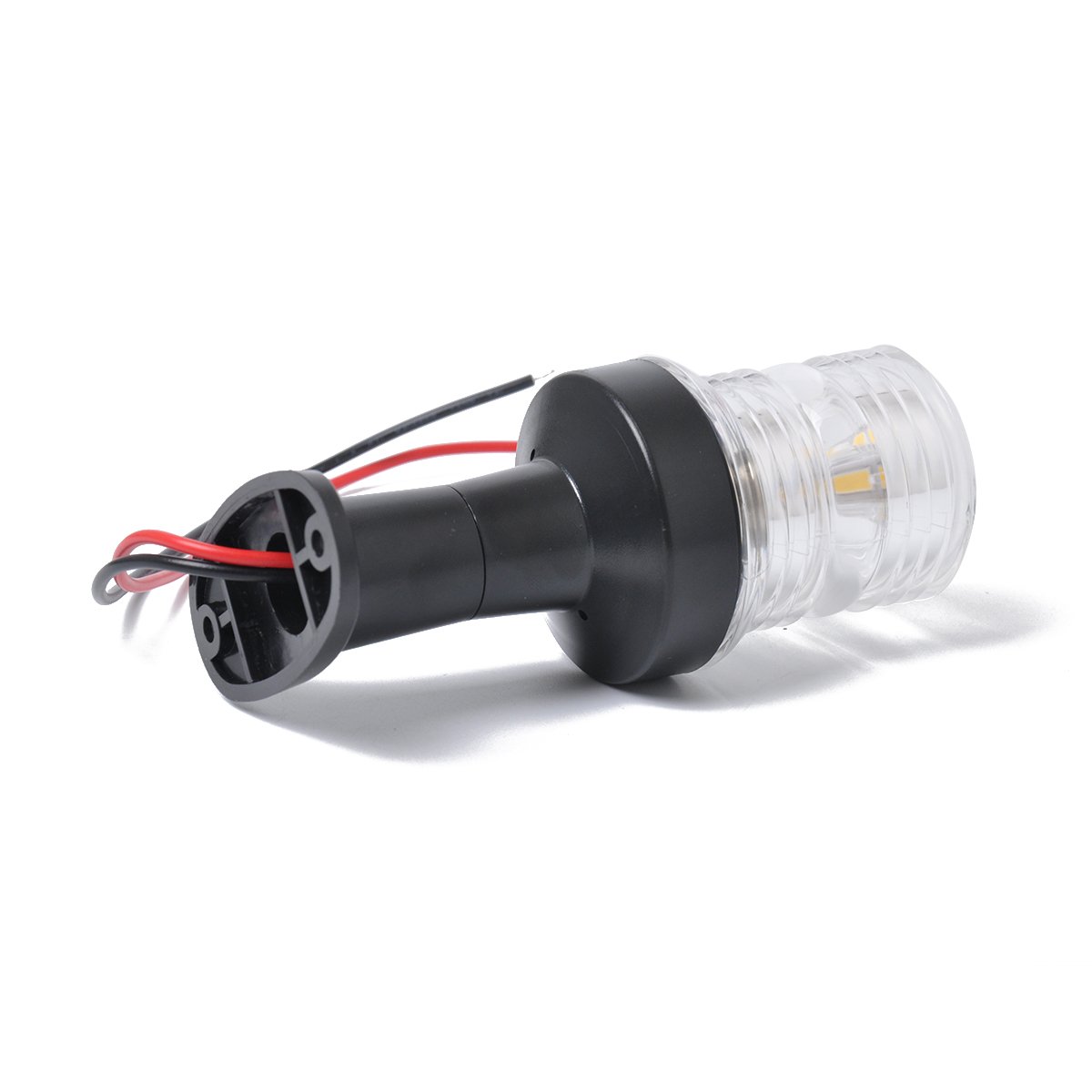 12V 3W LED 5" Marine Navigation Anchor Lights All Round White LED Base Marine Lights Kayak LED Light