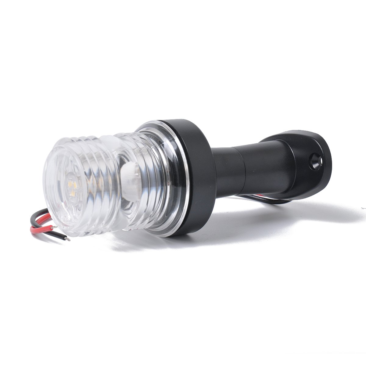 12V 3W LED 5" Marine Navigation Anchor Lights All Round White LED Base Marine Lights Kayak LED Light