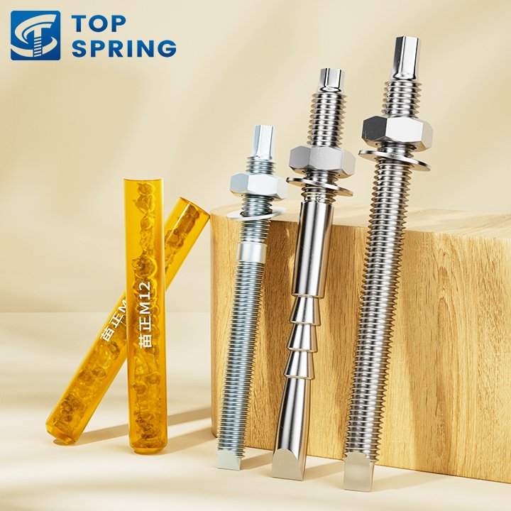Stainless Steel 304 Resin Stud Chemical Anchor Bolt Universal Chemical Anchor Bolts For Brick Wood Metal Multi-Substrate Fixing