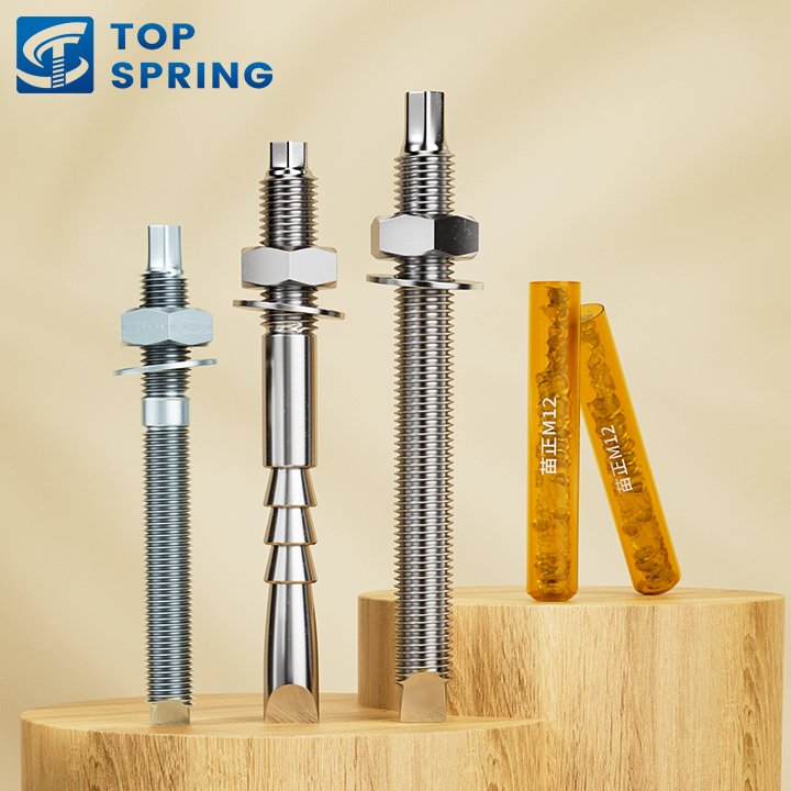Stainless Steel 304 Resin Stud Chemical Anchor Bolt Universal Chemical Anchor Bolts For Brick Wood Metal Multi-Substrate Fixing