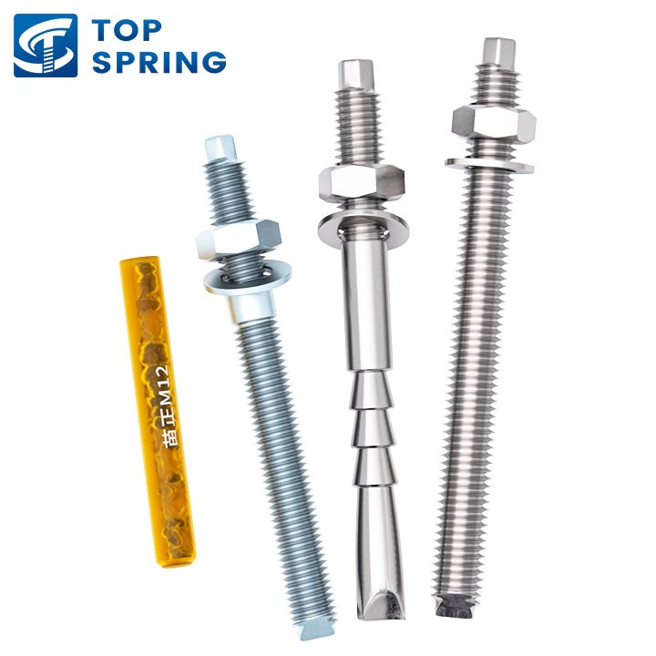 Stainless Steel 304 Resin Stud Chemical Anchor Bolt Universal Chemical Anchor Bolts For Brick Wood Metal Multi-Substrate Fixing
