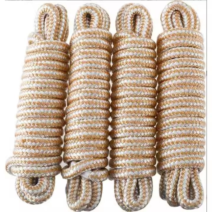 High Strength Bungee Dock Line Black Braided Thick Mooring 4 Polyester Marine Combination Boat Rope Price 6 56 12 1 5 8 Inch