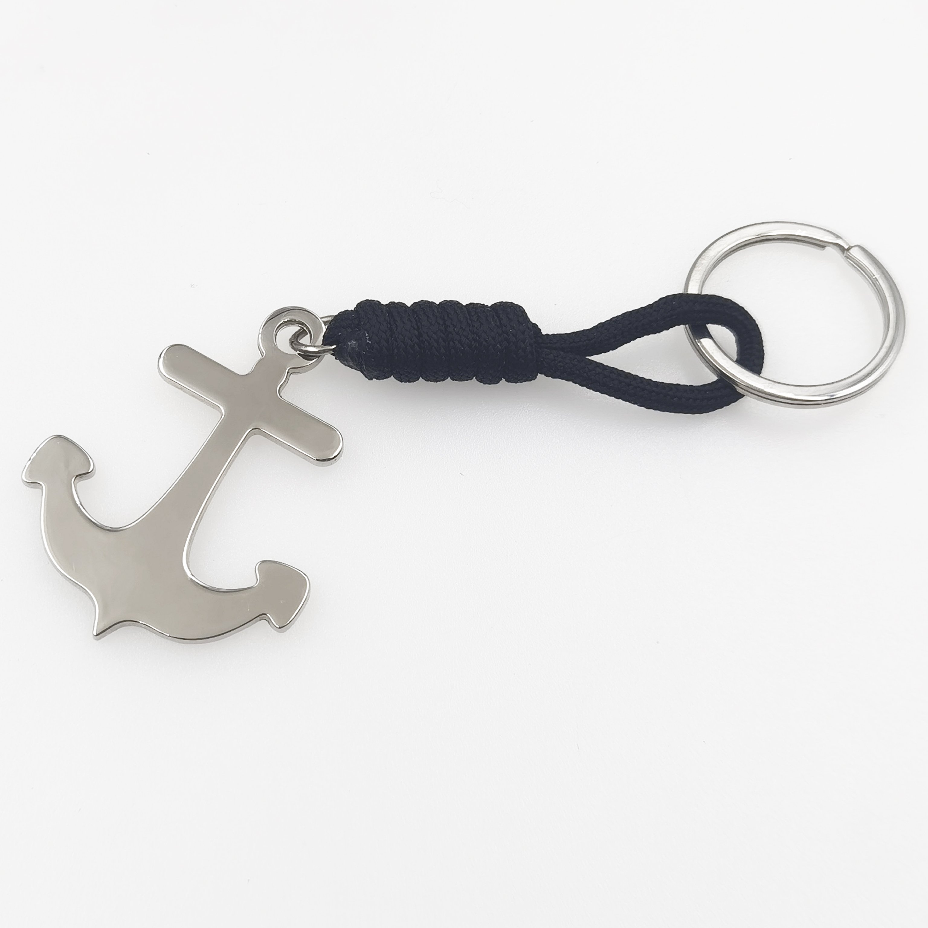 Wholesale Small Order Fashion Metal Creative Key Chain Cute Mini Personalized Boat Anchor Sailboat Ship Keychain for Men Gift