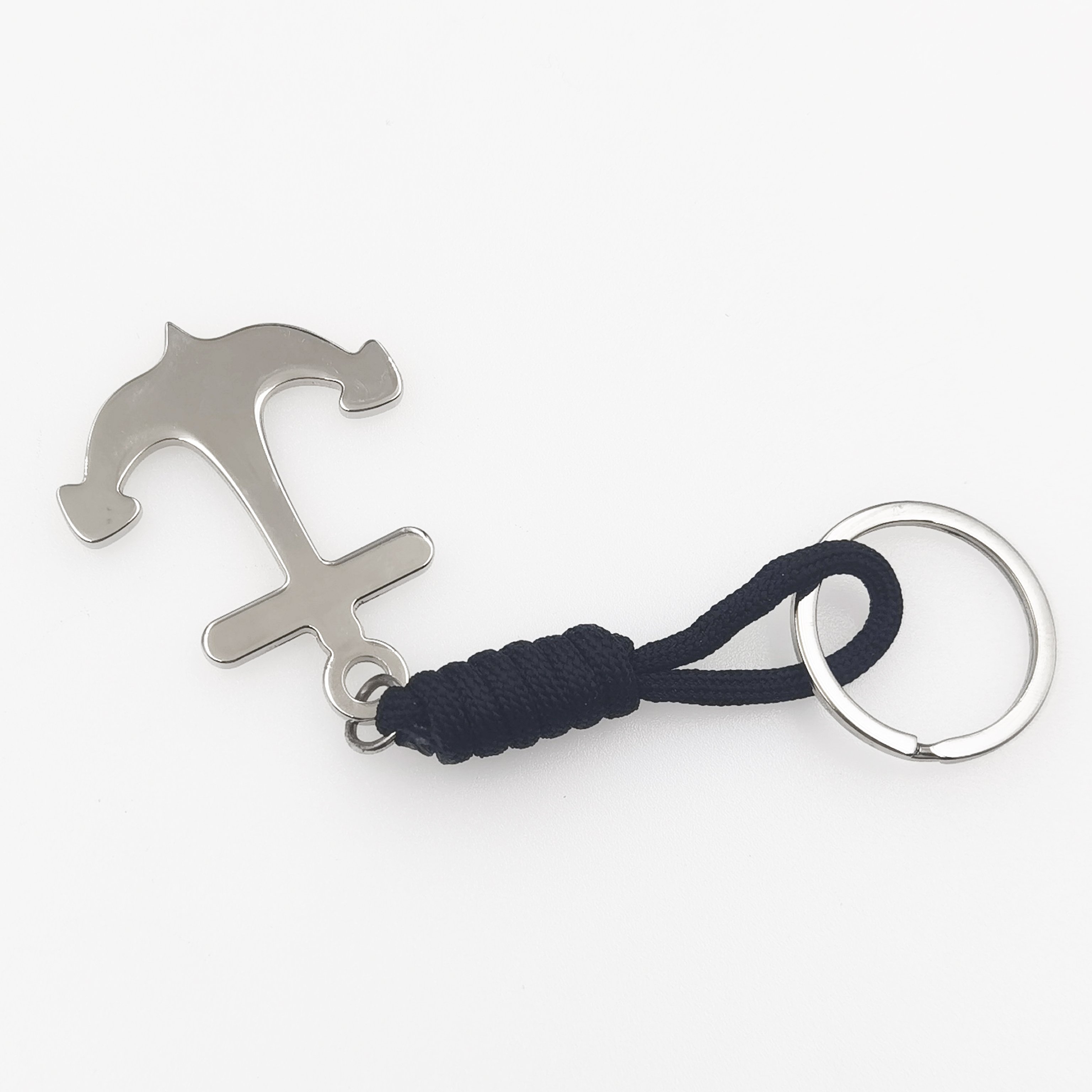 Wholesale Small Order Fashion Metal Creative Key Chain Cute Mini Personalized Boat Anchor Sailboat Ship Keychain for Men Gift