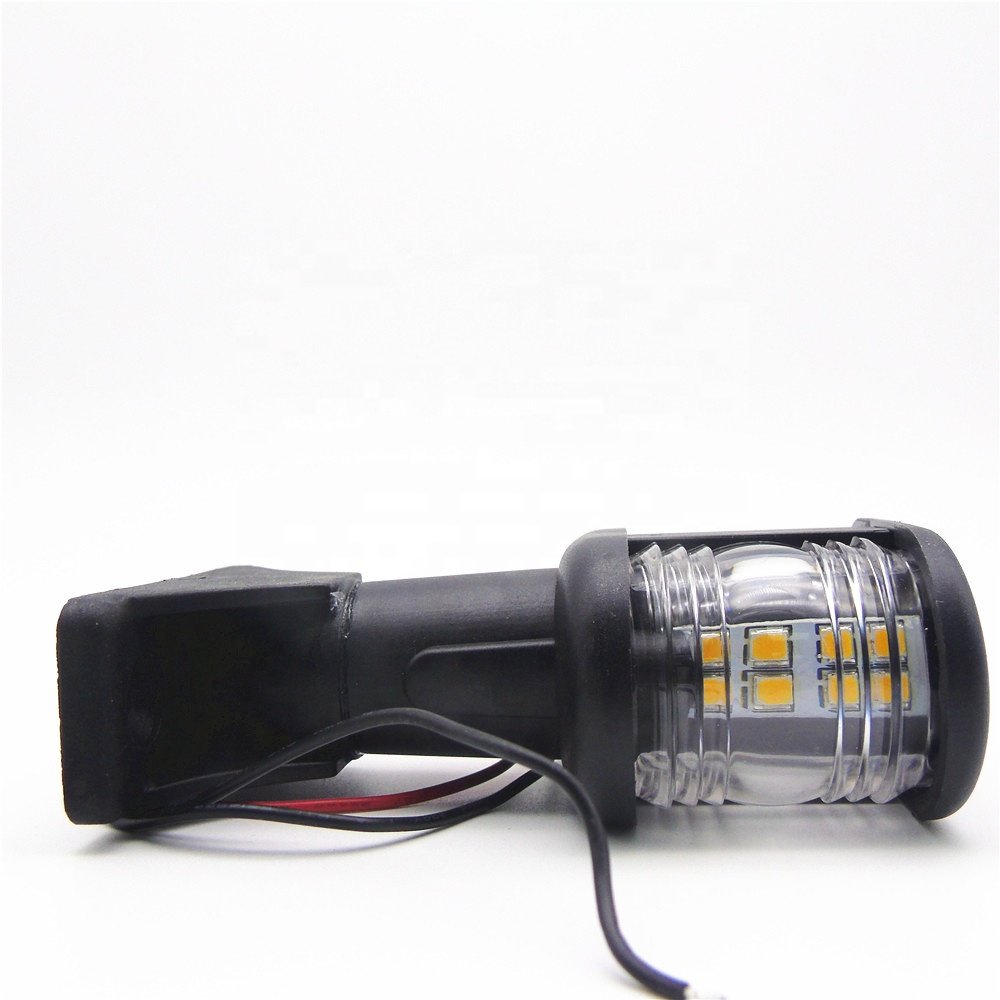 Xiamen Sunshine Marine New 12V Fold Down Marine Boat Yacht Navigation Light Stern Anchor Pole Lamp Stainless Steel