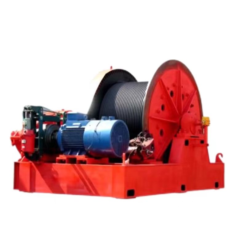 Boat Anchor Winch 5ton 10ton 50ton 20ton 100ton Double Rope Drum Chain Electric Hydraulic Winch 120 Ton Price