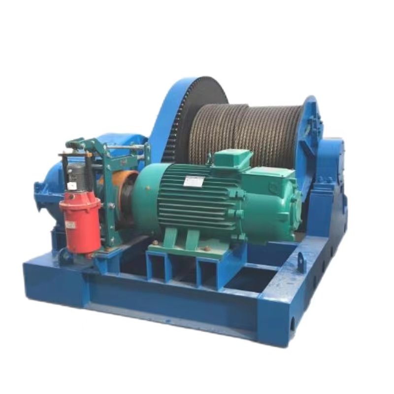 Boat Anchor Winch 5ton 10ton 50ton 20ton 100ton Double Rope Drum Chain Electric Hydraulic Winch 120 Ton Price