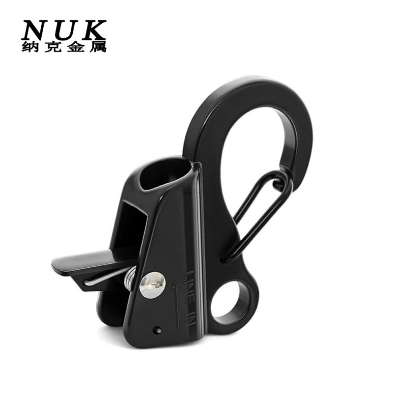 Stainless Steel Black Boat Anchor Hook with Quick Release for Pontoon