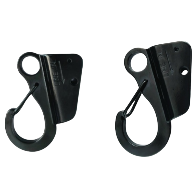 Stainless Steel Black Boat Anchor Hook with Quick Release for Pontoon