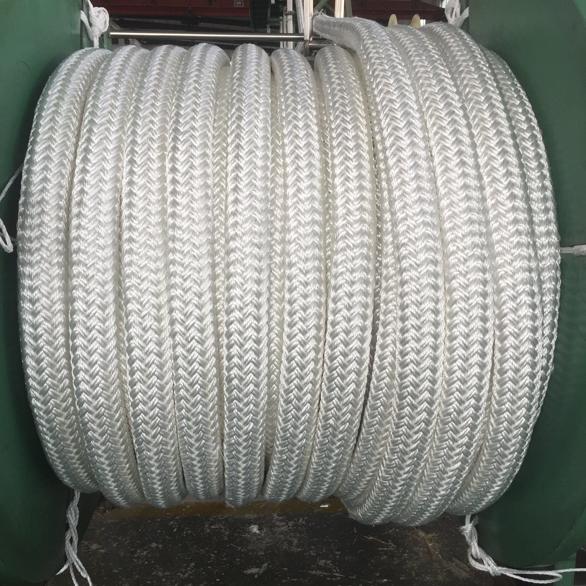 Colored Double Braided Polyamide Nylon UV Resistance High Strength Marine Ship Towing Anchor Dock Boat Rope