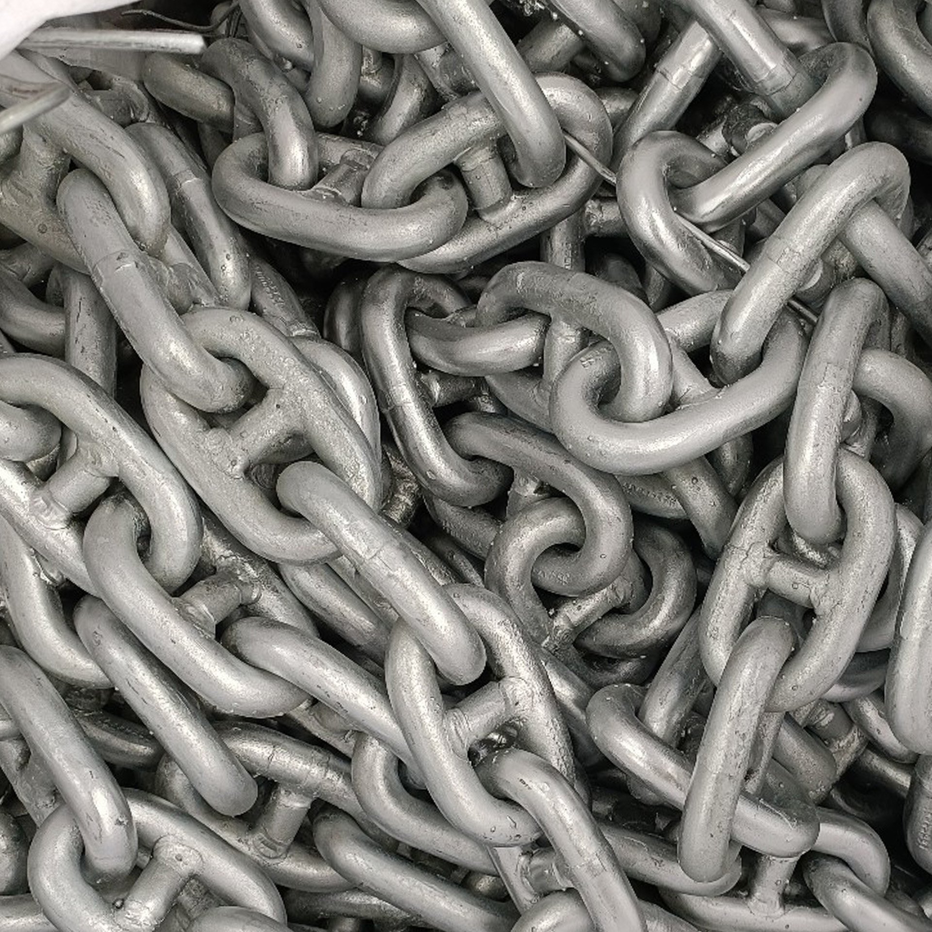 Galvanized Black 27.5M Studless Stud Link Buoy Grade U1 U2 U3 Grade 1 2 3 Marine Mooring Boat Anchor Chain