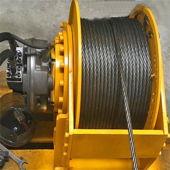 Single Drum 10000/11000/12000 Lbs Pounds 5t 5000kg Hydraulic Winch for Tractors/anchor/excavator/shrimp Boat/fishing Net YJ