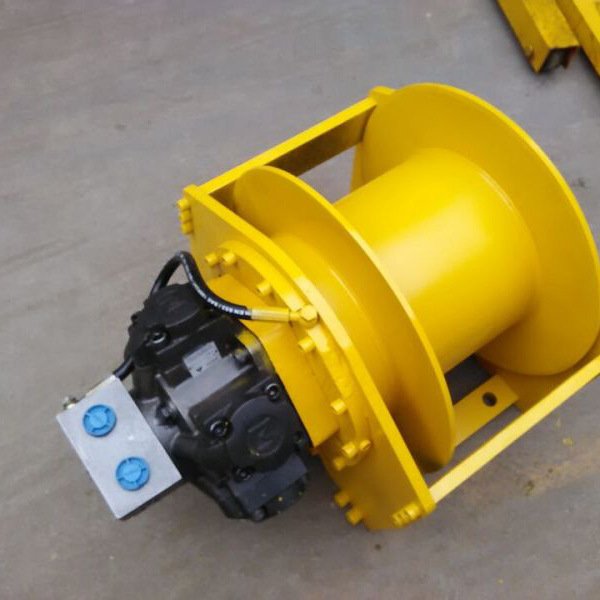 Single Drum 10000/11000/12000 Lbs Pounds 5t 5000kg Hydraulic Winch for Tractors/anchor/excavator/shrimp Boat/fishing Net YJ