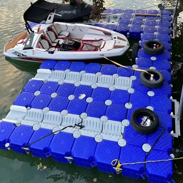 Popular Sale Lifting Jetski Platform U Roller Cubes Assembled Floating Boat Docks