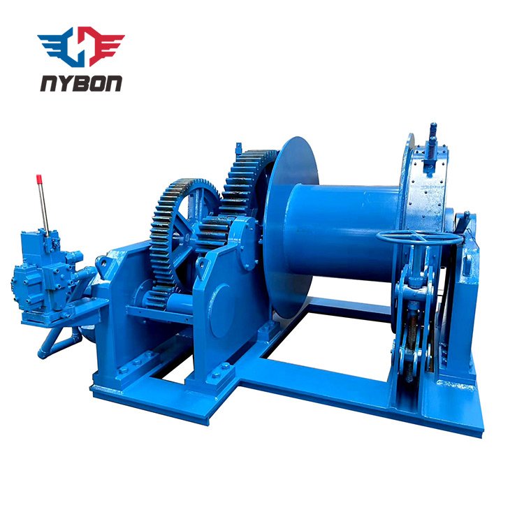 5 Ton Hydraulic Winch with Clutch Free Fall for Anchoring