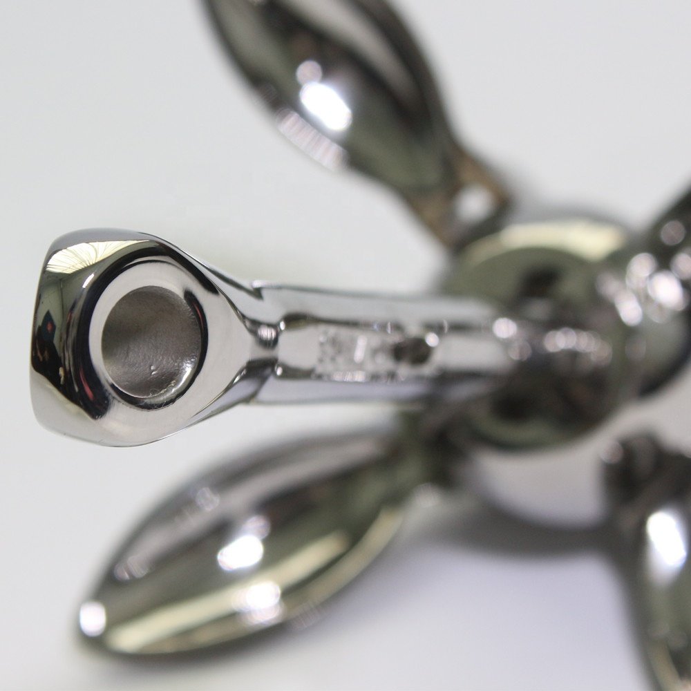 316 Marine Bot Anchor Folding Anchor Stainless Steel Boat Parts for Sale