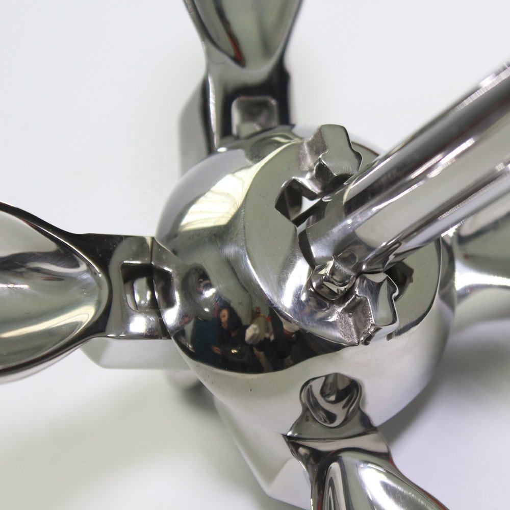 316 Marine Bot Anchor Folding Anchor Stainless Steel Boat Parts for Sale