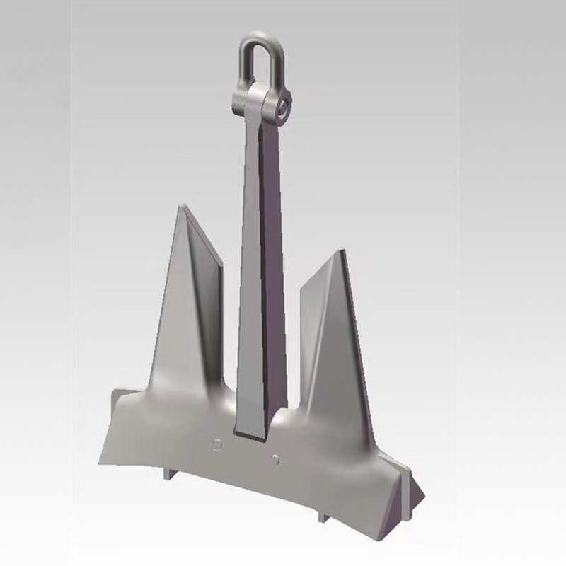 Black Painted AC-14 Anchor: Prime Choice for Marine Anchoring, Factory Outlet Deals