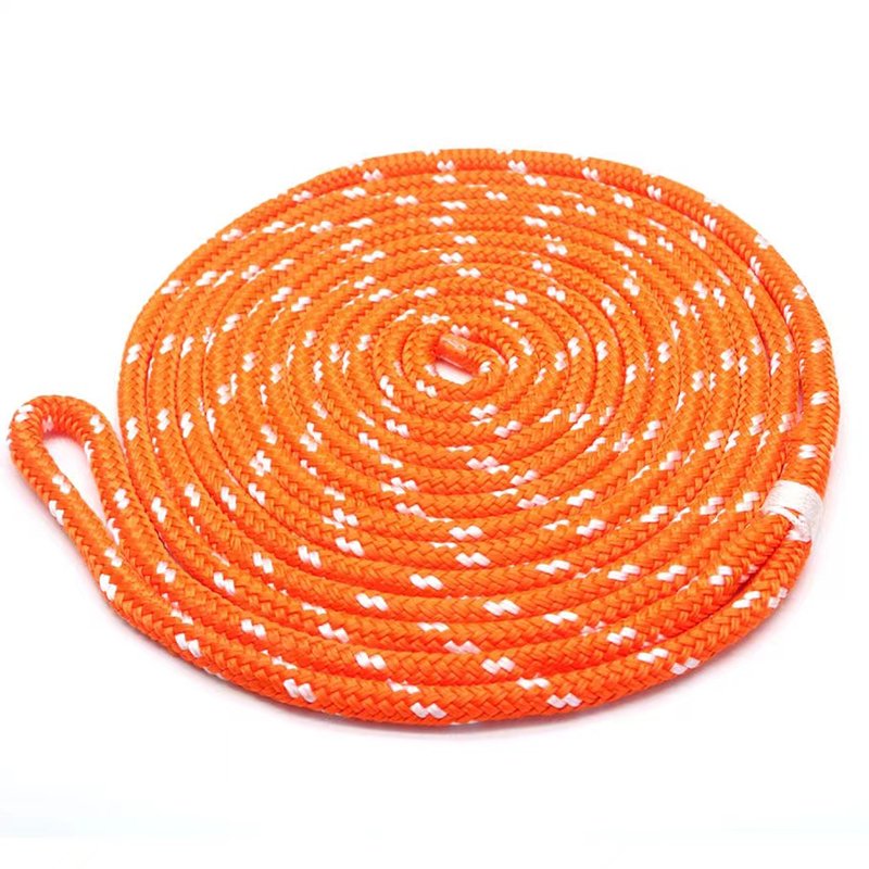 (JL Rope) 12mmx100m Double Braided Boat Rope with Soft|Hard Spliced Eyes