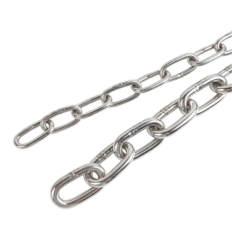 304 316 Stainless Steel Boats Anchor Chain Standard DIN766 Anchor Chain Anchor Chain for Ship
