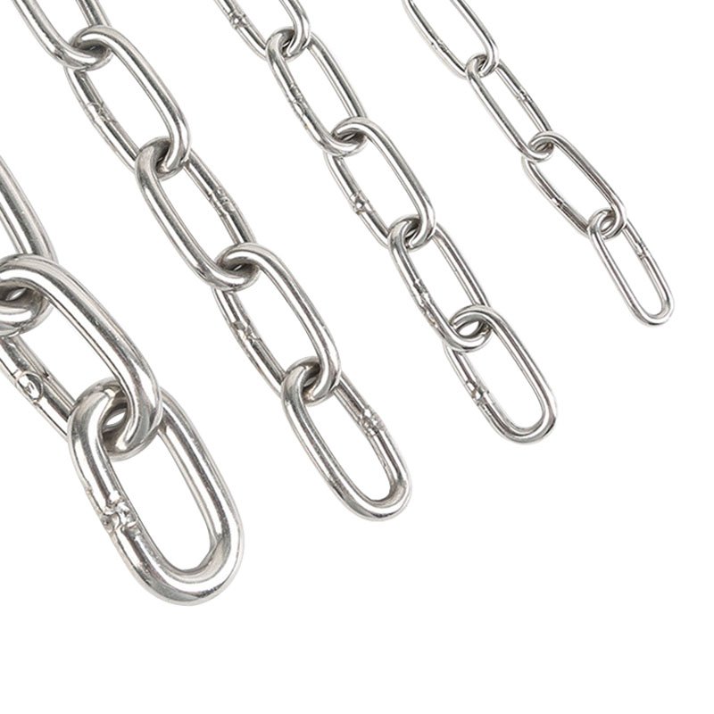 304 316 Stainless Steel Boats Anchor Chain Standard DIN766 Anchor Chain Anchor Chain for Ship