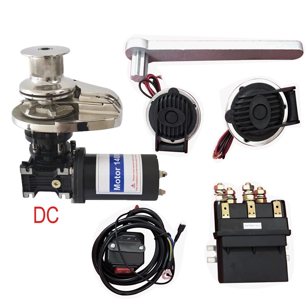 High Quality Yacht Use 12V / 24V Boat Vertical Anchor Windlass