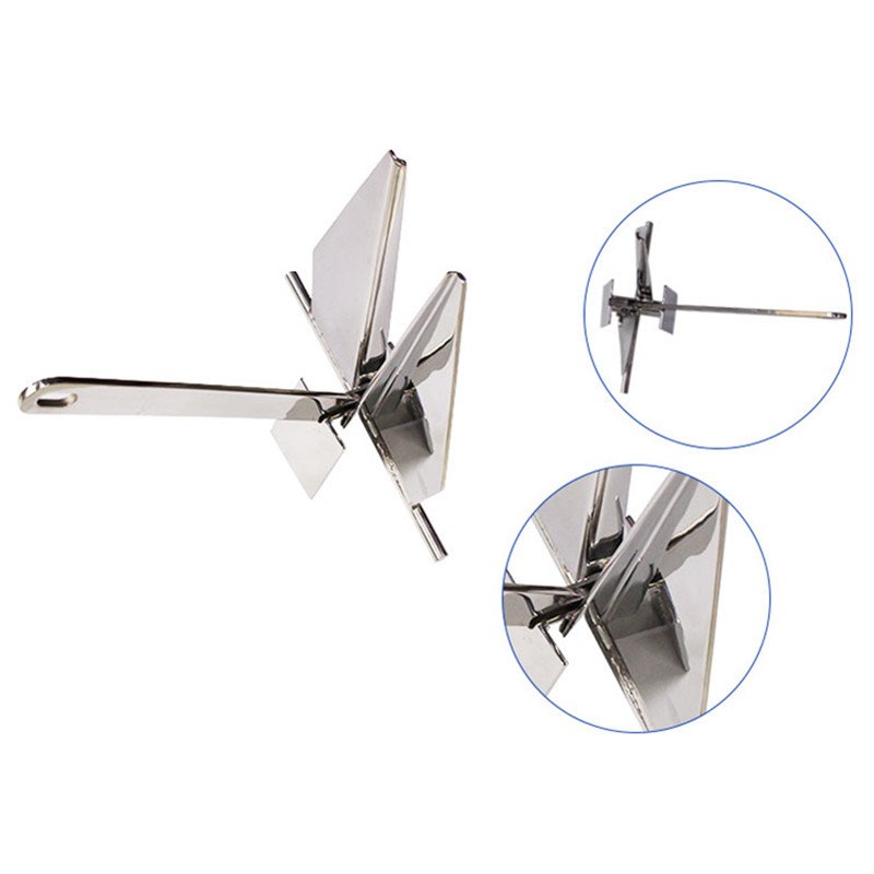 Hot Sale Spot Supplies Marine Danforth Anchor Manufacturer for Boats Accessories Parts