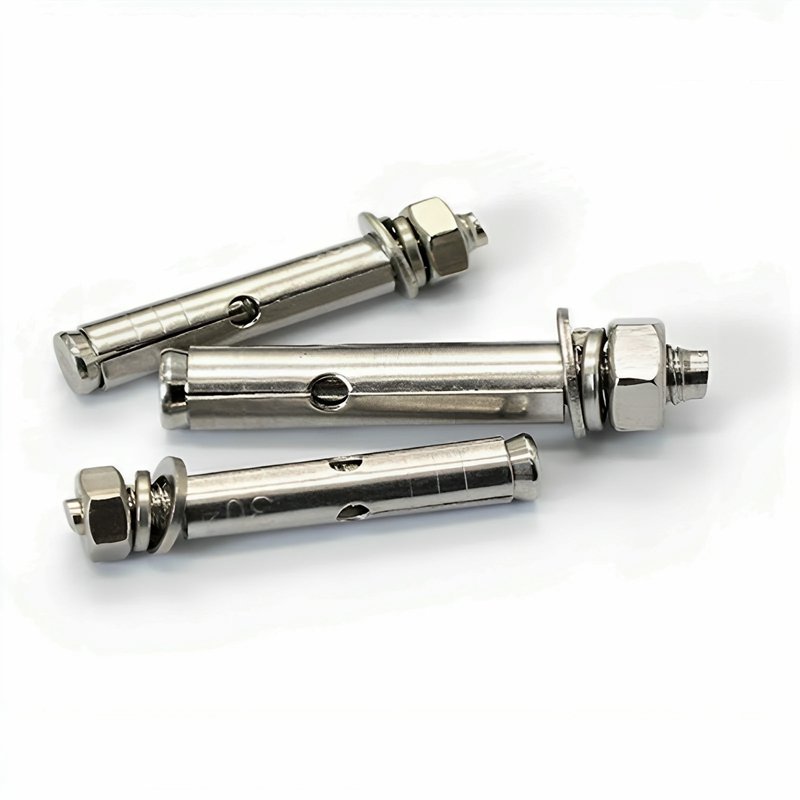 High Quality GB22795 Stainless Steel Hex Hexagon Sleeve Type Wedge Anchor Expansion Bolts Screws SS304 316 M6 M8 M10 16m 18m