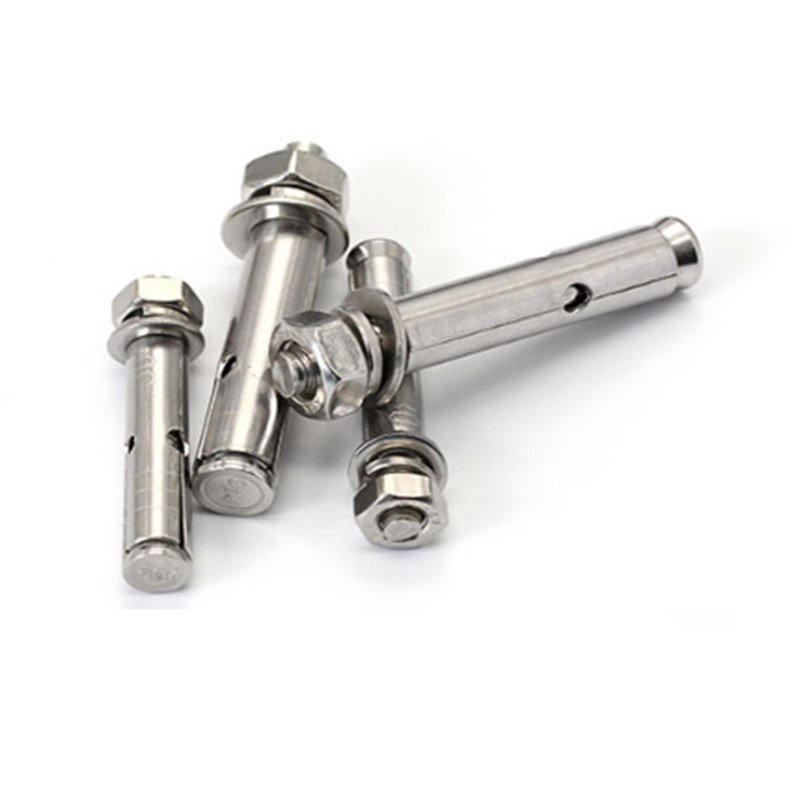High Quality GB22795 Stainless Steel Hex Hexagon Sleeve Type Wedge Anchor Expansion Bolts Screws SS304 316 M6 M8 M10 16m 18m