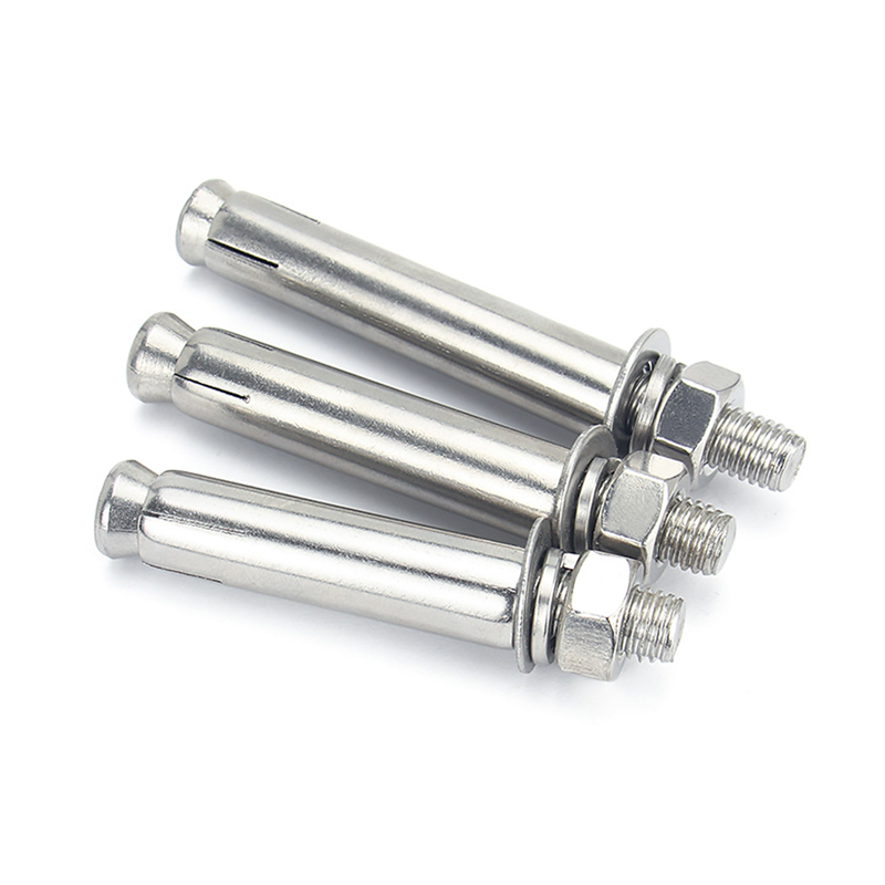 High Quality GB22795 Stainless Steel Hex Hexagon Sleeve Type Wedge Anchor Expansion Bolts Screws SS304 316 M6 M8 M10 16m 18m